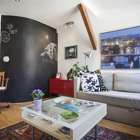 Roof Flat 15' To Charles Bridge Apartmán *
