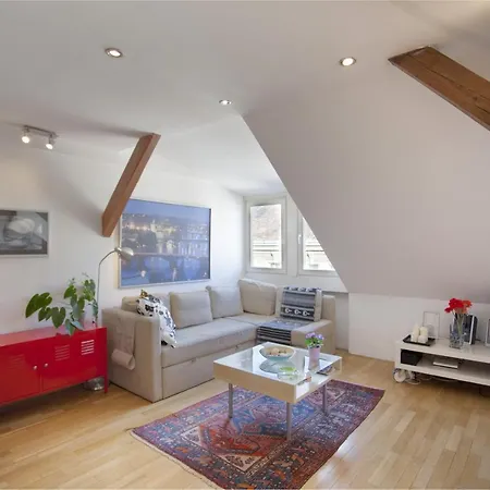 Roof Flat 15' To Charles Bridge *